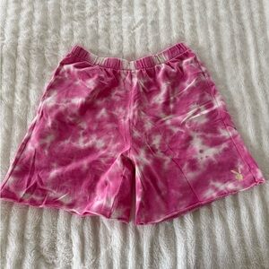 Playboy by Pacsun Pink Tie-Dye Women's Shorts in size M